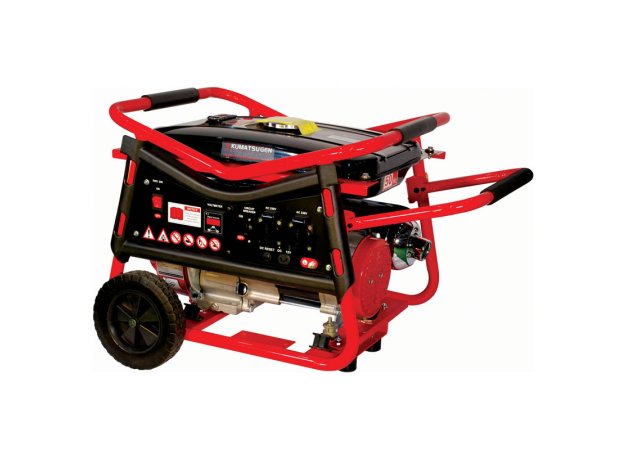 Kumatsugen GB3700P Γεννήτρια Βενζίνης Τετράχρονη με Ρόδες και Μέγιστη Ισχύ 3.5kVA