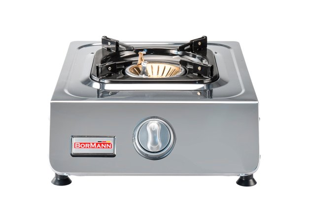 Bormann Elite BLG2800 Επιτραπέζια Εστία Υγραερίου Μονή Inox