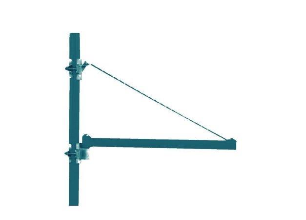 Bormann Pro BPP1010 Βάση (Βραχίονας) Παλάγκου 75mm