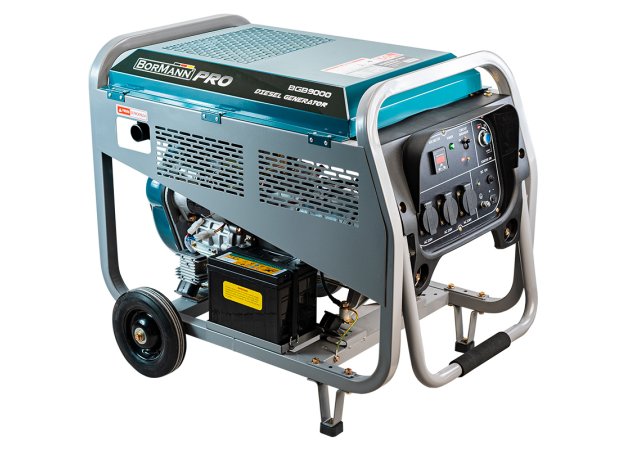 Bormann Pro BGB9000 Τριφασική Γεννήτρια Πετρελαίου με Μέγιστη Ισχύ 6.2kVA