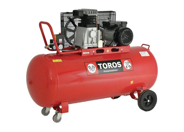 Toros DH-30200/10 Μονοφασικό Κομπρεσέρ Αέρος με Ισχυ 3hp και Αεροφυλάκιο 200lt