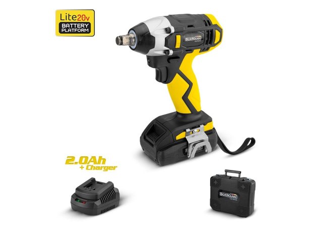 Bormann Lite BCD2620 Μπουλονόκλειδο 20V 1x2Ah