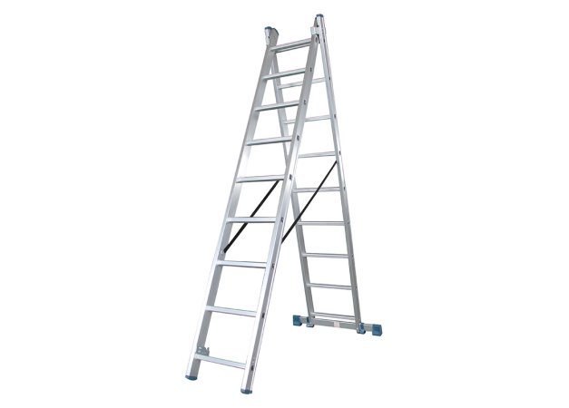 Bormann Pro BHL5150 Διπλή Σκάλα Αλουμινίου 2x13