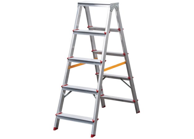 Bormann Pro BHL9035 Σκάλα Αλουμινίου με 2x4 Σκαλοπάτια