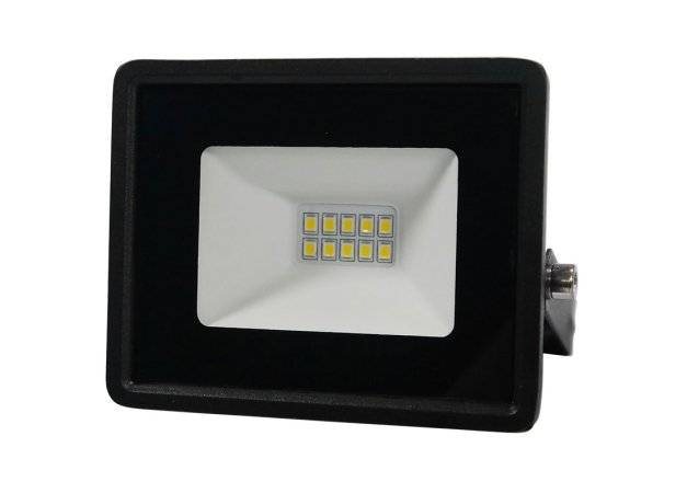 Bormann Lite BLF1005 Προβολέας Ισχύος 10W με Φυσικό Λευκό Φως σε Μαύρο χρώμα 052326