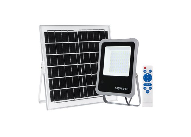 Bormann Lite BLF2750 Ηλιακός Προβολέας Ισχύος 400W με Τηλεχειριστήριο