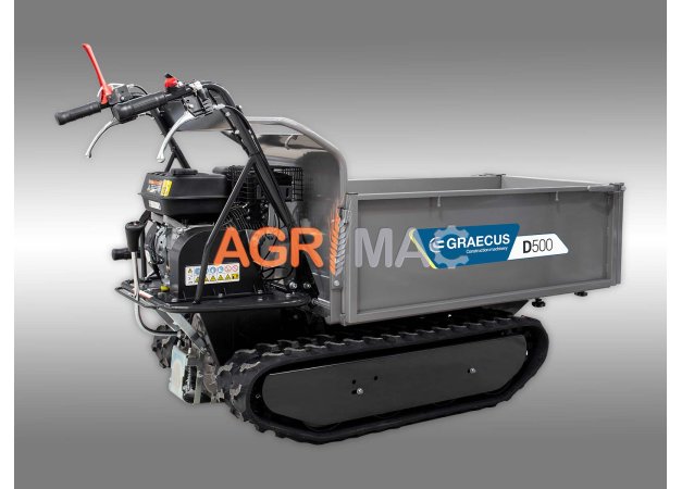 Agrimac Νταμπερ ερπυστριοφόρο με μηχανική ανατροπή D500