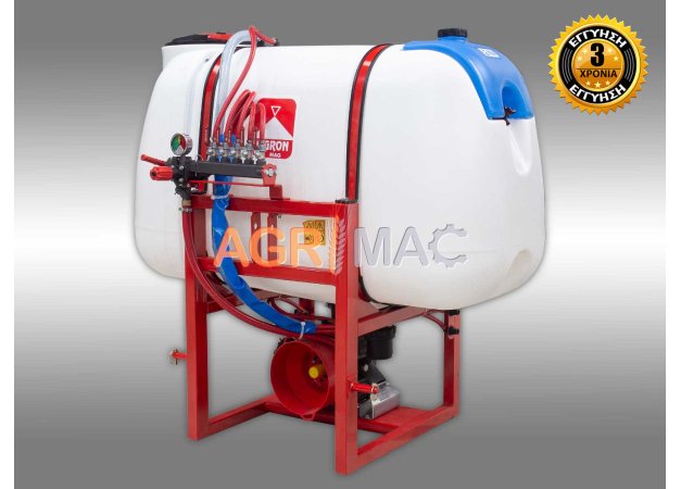 Agrimac 500L Ραντιστικό-Ψεκαστικό υψηλής πίεσης PAA500