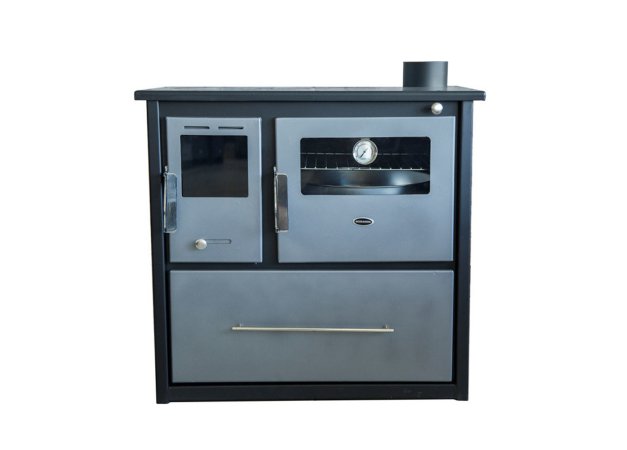 Agorastos ΣΑ 270 Χαλύβδινη Ξυλόσομπα με Φούρνο 10kW Γκρι
