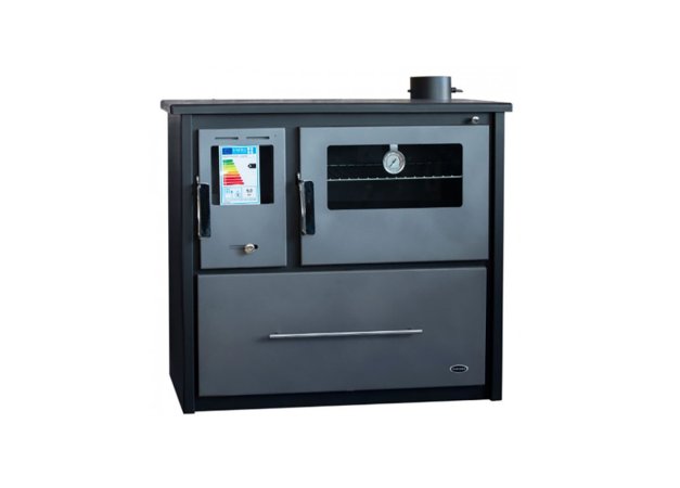 Agorastos ΣΑ 270 Χαλύβδινη Ξυλόσομπα με Φούρνο 10kW Γκρι