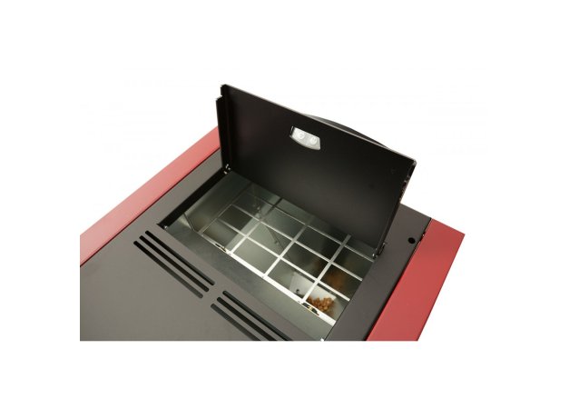 Werstahl ΖΕΥΣ ZS6 Σόμπα Pellet Αερόθερμη 6.27kW Μπορντό