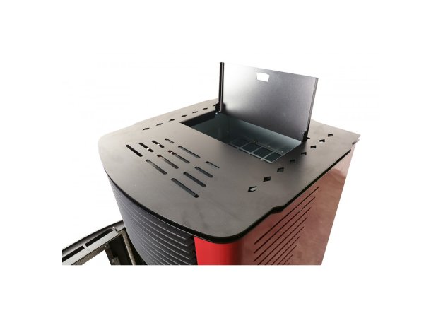 Werstahl ΖΕΥΣ ZS12 Σόμπα Pellet Αερόθερμη 11.93kW Μπορντό