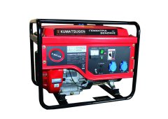 KUMATSUGEN ΓΕΝΝΗΤΡΙΑ ΒΕΝΖΙΝΗΣ 4.8ΚVA AVR ΜΕ ΡΟΔΕΣ ΧΕΙΡΟΛΑΒΕΣ GB4000 (000037)