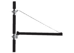 Bormann Lite BPP2500 Βάση Τηλεσκοπική (Βραχίονας) Παλάγκου