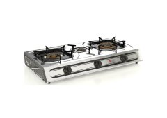 Thermogatz KS-3 Επιτραπέζια Εστία Υγραερίου Τριπλή Inox