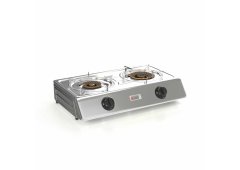 Thermogatz KS 2S Επιτραπέζια Εστία Υγραερίου Διπλή Inox