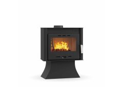 Thermogatz GS 12 T Χαλύβδινη Ξυλόσομπα 12.5kW Μαύρη