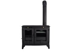 Thermogatz TGM 029A Μαντεμένια Ξυλόσομπα 12kW Μαύρη