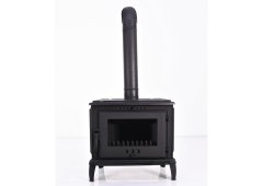 Thermogatz TGM-023Α Μαντεμένια Ξυλόσομπα 15kW Γκρι