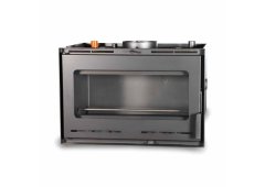 Warm WCB 80 Ενεργειακό Τζάκι Κασέτα Ξύλου Καλοριφέρ 15.29kW Ίσιο με Πόρτα Ανοιγόμενη