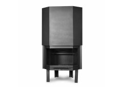 Warm FW 80 ΒD Boiler Poly Ενεργειακό Τζάκι Ξύλου Καλοριφέρ 30.37kW Πρισματικό με Πόρτα Συρόμενη