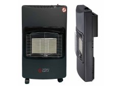 Thermogatz TG-FLD Κεραμική Σόμπα Υγραερίου 4200W Μαύρη