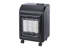 Thermogatz TG Mini Κεραμική Σόμπα Υγραερίου 4200W Μαύρη 30x28x56cm