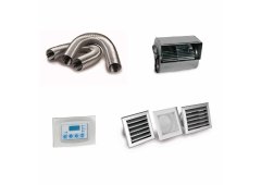 Thermogatz 02.208.214 Κιτ Βεντιλατέρ για Τζάκι 1000 m3/h