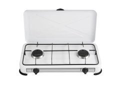 Bormann Elite BLG4400 Επιτραπέζια Εστία Υγραερίου Διπλή Λευκή