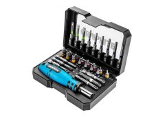 Σετ μύτες GRAPHITE με κατσαβίδι, 31 τεμάχια, 56Η602