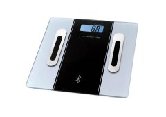 Bormann Smart Ζυγαριά με Λιπομετρητή & Bluetooth σε Μαύρο χρώμα BWS1800