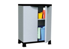 Bormann Δίφυλλη Ντουλάπα BPC4000 Πλαστική με 1 Ράφι 68x38x92εκ.