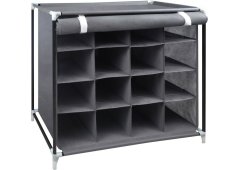 Bormann Υφασμάτινη Παπουτσοθήκη BPC1600 με 4 Ράφια 85x35x65cm