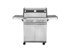 Thermogatz Ψησταριά Υγραερίου GS Grill View με Μαντεμένια Σχάρα, 5 Εστίες και Πλαϊνό Μάτι