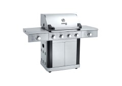 Bormann Elite BBQ5500 Zenith Ψησταριά Υγραερίου 71x49.5εκ. με 6 Εστίεςκαι Πλαϊνό Μάτι Υπερύθρων