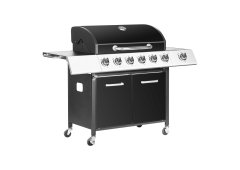 Bormann Elite BBQ4600 Superb Ψησταριά Υγραερίου Μαντεμένιας Σχάρας 83x45εκ. με 6 Εστίες 19.2kW