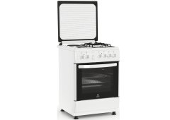 Thermogatz TG E122 WH Κουζίνα 64lt με Εστίες Υγραερίου & Ρεύματος Π60εκ. Λευκή