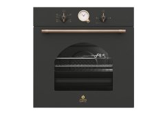 Thermogatz TGS 5511 BL Rustic Φούρνος Υγραερίου άνω Πάγκου 54lt χωρίς Εστίες Π60εκ. Μαύρος