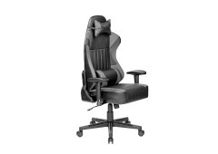 Bormann Zeus II Καρέκλα Gaming Δερματίνης με Ρυθμιζόμενα Μπράτσα Μαύρη