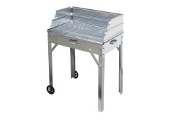 Thermogatz Ψησταριά Κάρβουνου 70x40cm Νο74 Γαλβανιζέ