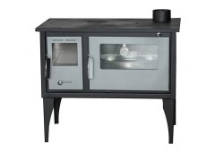 Agorastos ΣΑ-260 Χαλύβδινη Ξυλόσομπα με Φούρνο 9kW Γκρι