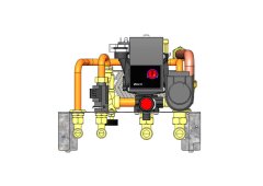Edilkamin Kit RW Κυκλοφορητή με Εναλλάκτη για Σόμπες Καλοριφέρ Τhermika 2 20/24/28