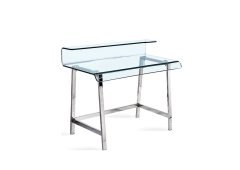 Γραφείο Vision pakoworld γυαλί 10mm - INOX πόδι