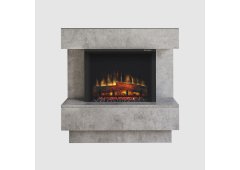 Dimplex Avalone Concrete Επιδαπέδιο Ηλεκτρικό Τζάκι 1500W 90x90cm Γκρι