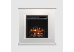 Dimplex Asti Επιδαπέδιο Ηλεκτρικό Τζάκι 1400W 92x95cm Λευκό