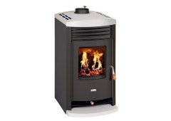 Prity SK Μεταλλική Ξυλόσομπα 10kW Μαύρη