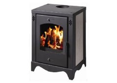 Skladova Tehnika Novara ST Χαλύβδινη Ξυλόσομπα Καλοριφέρ 12kW Μπεζ