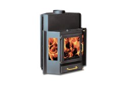 Skladova Tehnika 22 Corner Ενεργειακό Τζάκι Ξύλου Καλοριφέρ 24kW