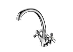 Gloria Brilante Μπαταρία Νιπτήρα Ασημί