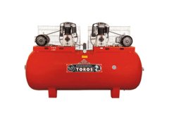 Toros 1000/7.5+7.5 Τριφασικό Κομπρεσέρ Αέρος με Ισχυ 15hp και Αεροφυλάκιο 1000lt